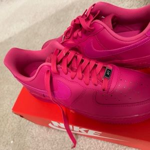 Pink Air force 1's